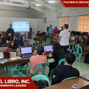 Day 1 of our in-service training is underway!